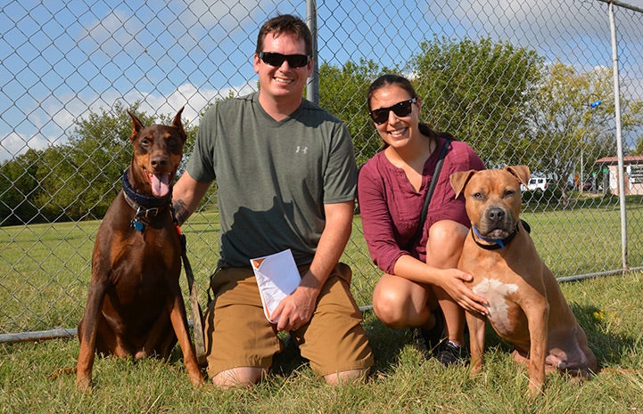 It was love at first sight for Cody and Liza and Mike Larson