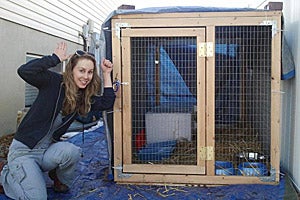 Ashley and relocation cage