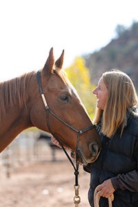 After a month of intensive care at the Sanctuary, Red is starting to fill out and recover from his trauma.