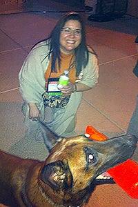 Chrissy Rollyson volunteering at the National Conference