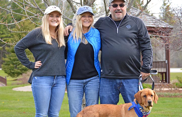 Staff believed Eastwood had found his perfect home.  The Van Gundys seemed pretty thrilled about it, too.