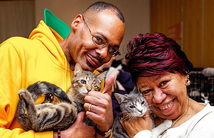 Carl and Wanda at the Best Friends Super Adoption in New York City