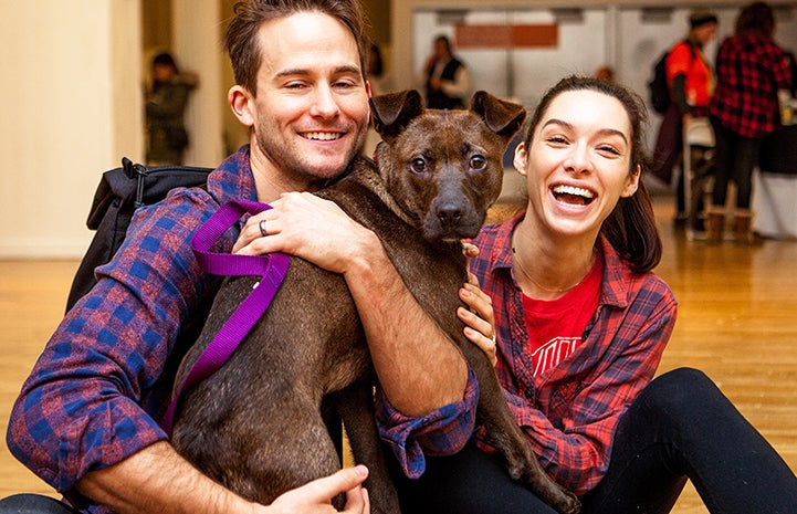 Meeting new friends at the Best Friends Super Adoption in New York City