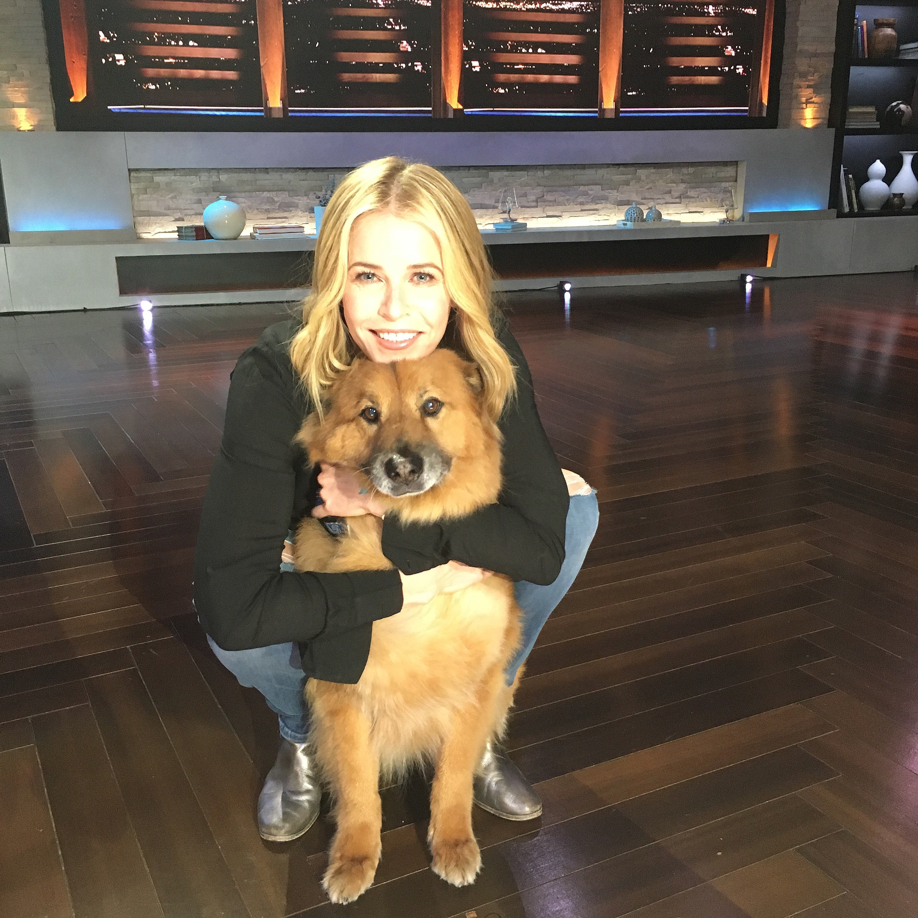 Amanda Seyfried and dog