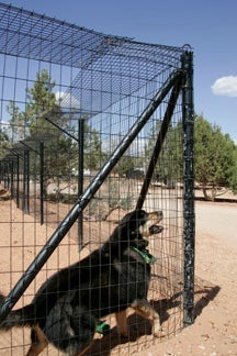 Flat-top extension for fencing