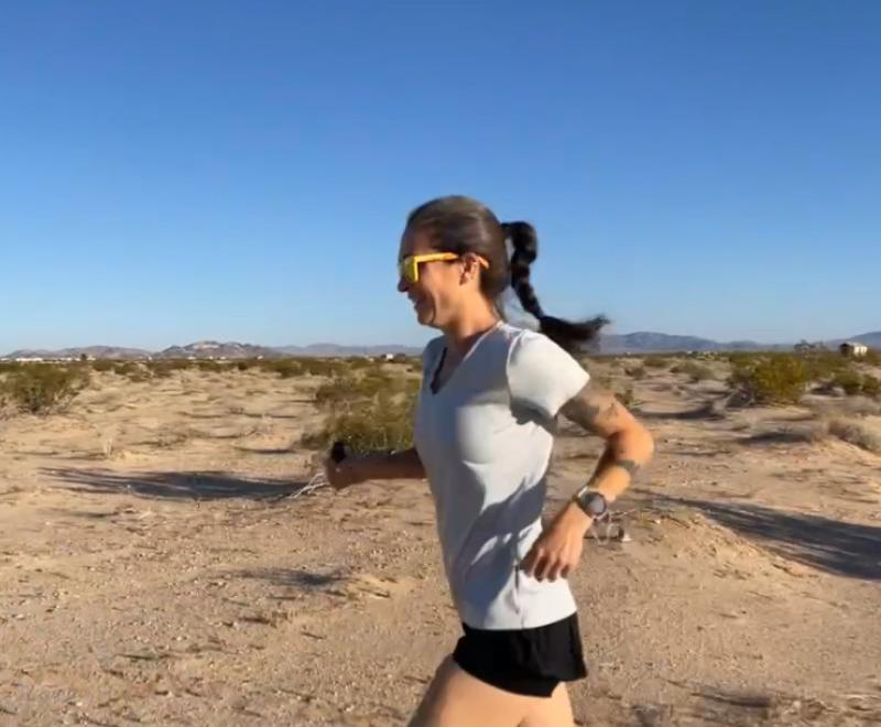 Maureen Gillespie running