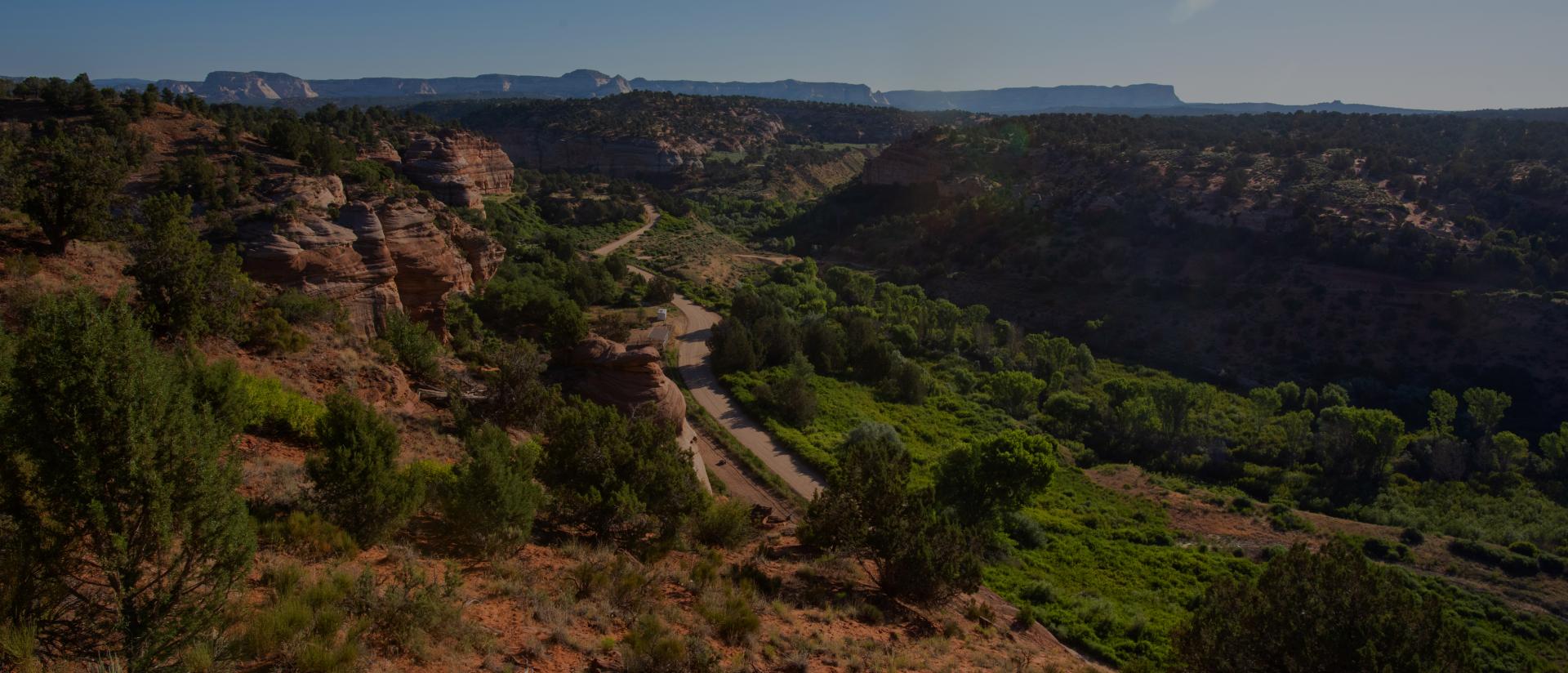 Canyon view at Best Friends Animal Sanctuary