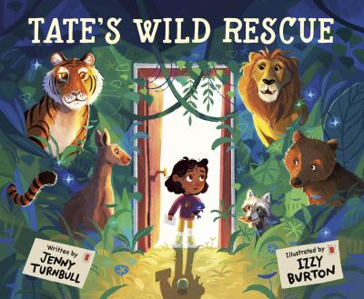 Book cover for "Tate’s Wild Rescue"