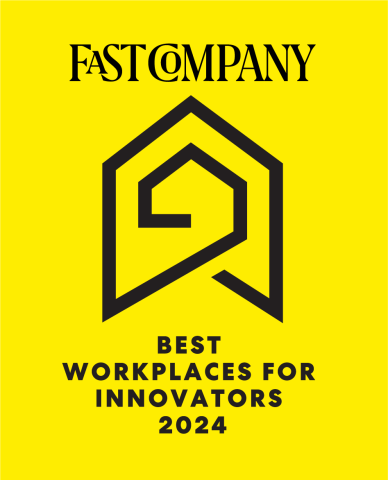 Fast Company 100 Best Workplaces For Innovators 2024 logo