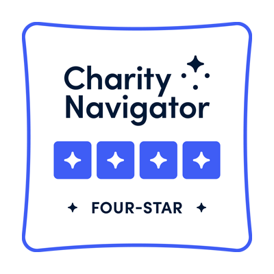 Charity Navigator Four-Star Charity logo